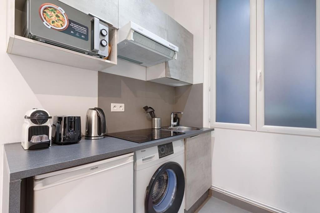 Batignolles Lemercier Cosy Apartment 4P-1Br Paris Luaran gambar
