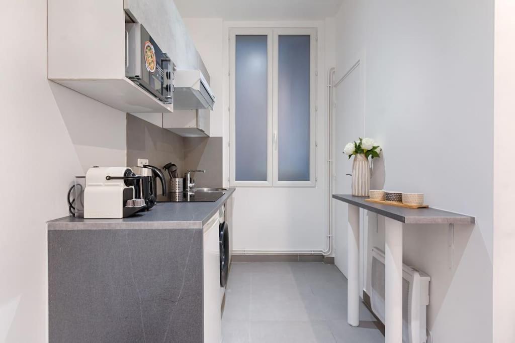 Batignolles Lemercier Cosy Apartment 4P-1Br Paris Luaran gambar