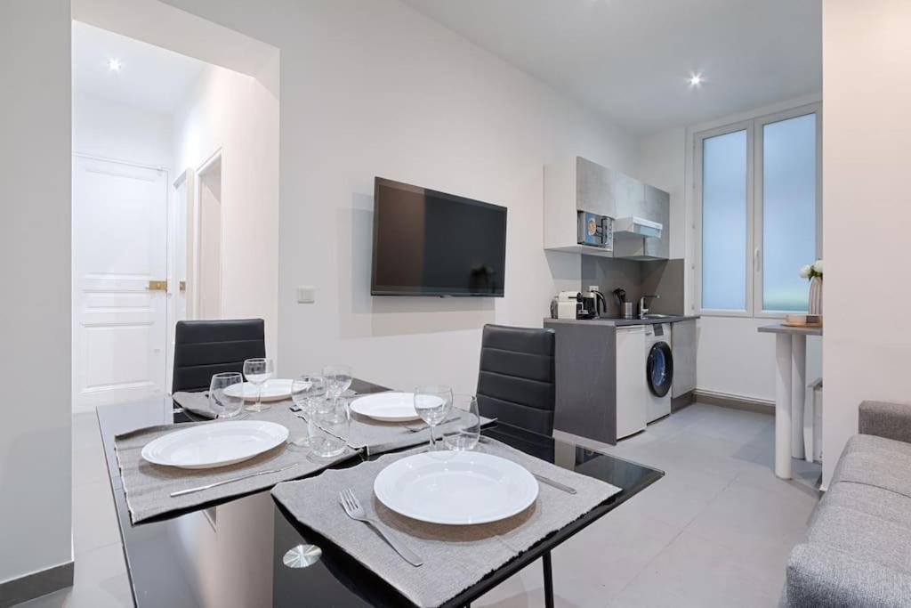 Batignolles Lemercier Cosy Apartment 4P-1Br Paris Luaran gambar